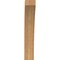 Ekena Millwork 4"W x 12"D x 24"H Thorton Rough Sawn Knee Brace, Western Red Cedar BRC04X12X24THR00RWR - alternate 3